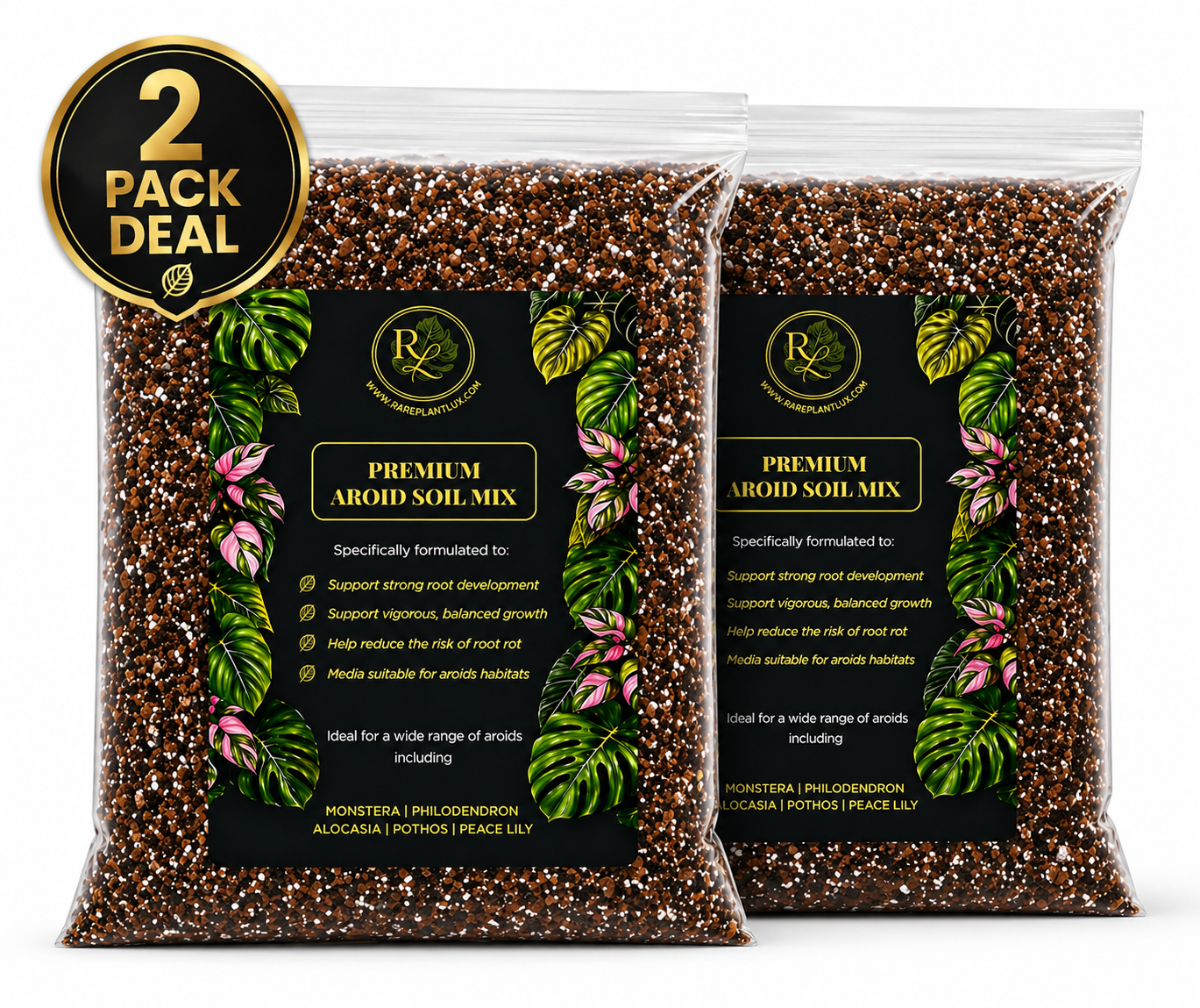 2 x Premium Aroid Soil Mix - Bundle Deal